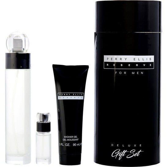 Perry Ellis Men's Reserve 3pcs EDT Gift Set Fragrances (Wholesale) - Luxurious Fragrance Available Online in Hong Kong & China