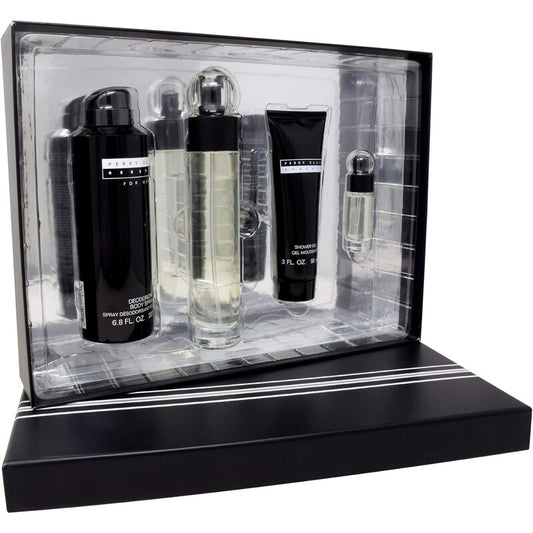 Perry Ellis Men's Reserve 4pcs EDT Gift Set Fragrances - Luxurious Fragrance Available Online in Hong Kong & China