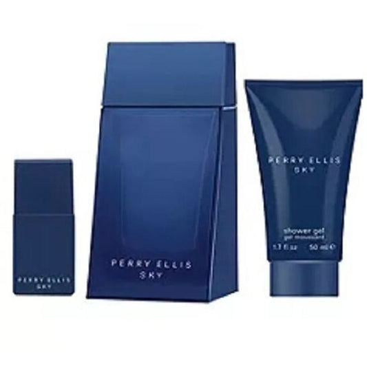 Perry Ellis Men's Sky Gift Set Fragrances - Luxurious Fragrance Available Online in Hong Kong & China