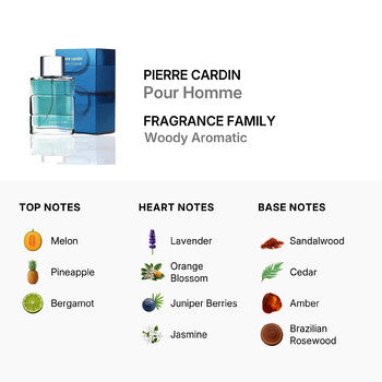 Pierre Cardin Men's Pour Homme EDT Spray 3.4 oz Fragrances (Wholesale) - Luxurious Fragrance Available Online in Hong Kong & China