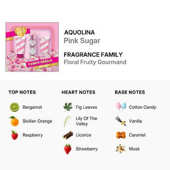 Aquolina Pink Sugar / Aquolina "Candy Dream" Sweet Addiction Set (W) - Luxurious Fragrance Available Online in Hong Kong & China