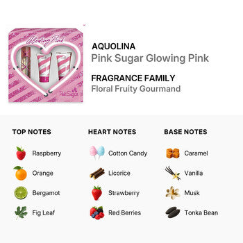 Aquolina Pink Sugar / Aquolina "Glowing Pink" Sweet Addiction Set (W) - Luxurious Fragrance Available Online in Hong Kong & China