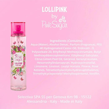 Aquolina Ladies Pink Sugar Lollipink Body Mist 8 oz Fragrances (Wholesale) - Luxurious Fragrance Available Online in Hong Kong & China