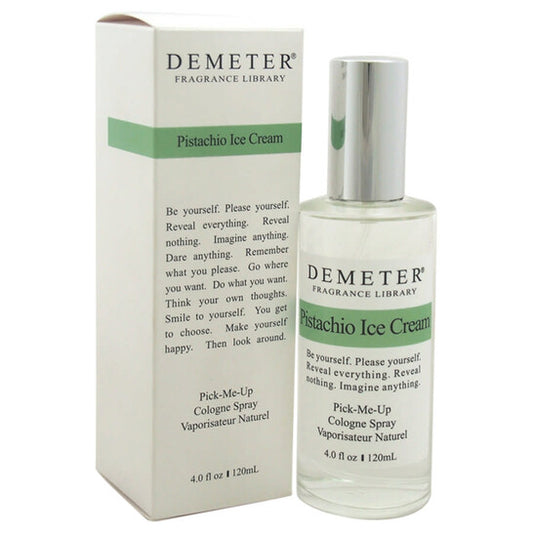 Demeter Pistachio Ice Cream by Demeter for Unisex - 4 oz Cologne Spray - Luxurious Fragrance Available Online in Hong Kong & China