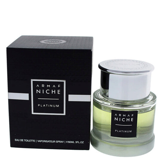 Armaf Platinum by Armaf Niche for Men - 3 oz EDT Spray - Luxurious Fragrance Available Online in Hong Kong & China