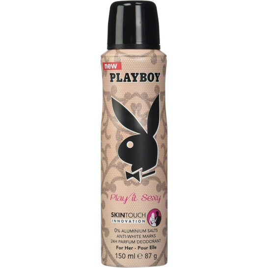 Playboy Ladies Play It Sexy Deodorant Body Spray Spray 5 oz Fragrances - Luxurious Fragrance Available Online in Hong Kong & China