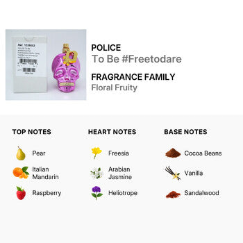 Police Ladies To Be #Freetodare EDP Spray 4.2 oz (Tester) Fragrances (Wholesale) - Luxurious Fragrance Available Online in Hong Kong & China