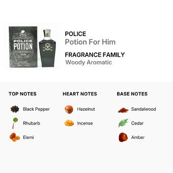 Police Men's Potion For Him EDP Spray 3.4 oz - Luxurious Fragrance Available Online in Hong Kong & China
