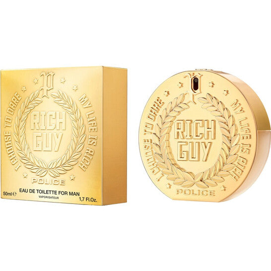 Police Men's Rich Guy EDT Spray 1.7 oz Fragrances - Luxurious Fragrance Available Online in Hong Kong & China