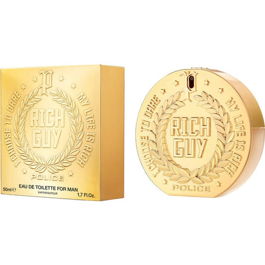 Police Men's Rich Guy EDT Spray 1.7 oz Fragrances - Luxurious Fragrance Available Online in Hong Kong & China