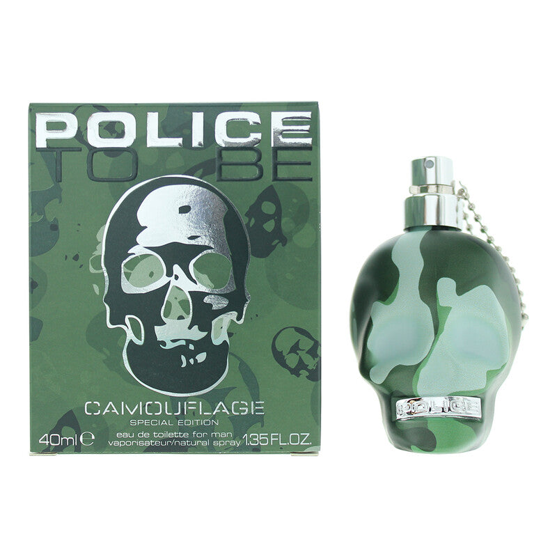 Police Men's To Be Camouflage EDT Spray 1.3 oz Fragrances - Luxurious Fragrance Available Online in Hong Kong & China