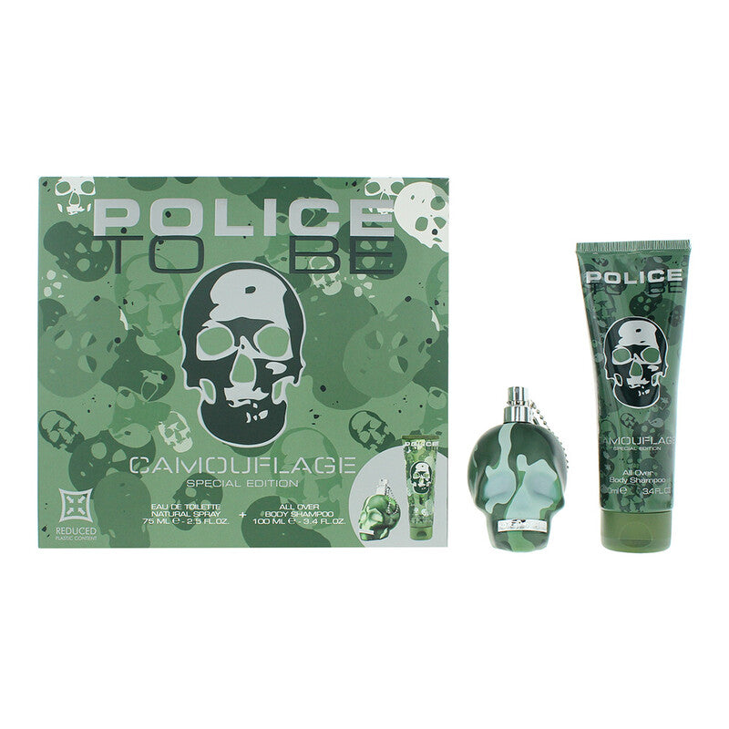 Police Men's To Be Camouflage Gift Set Fragrances (Wholesale) - Luxurious Fragrance Available Online in Hong Kong & China