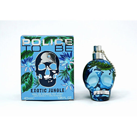 Police Men's To Be Exotic Jungle EDT Spray 1.35 oz Fragrances - Luxurious Fragrance Available Online in Hong Kong & China