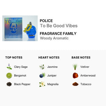 Police Men's To Be Good Vibes EDT Spray 2.5 oz - Luxurious Fragrance Available Online in Hong Kong & China