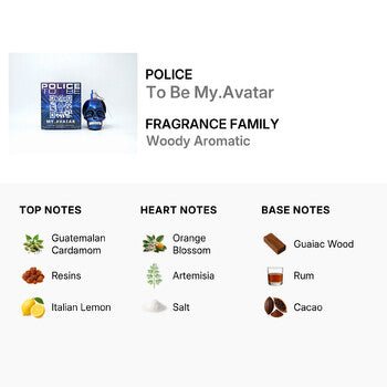 Police Men's To Be My.Avatar EDT Spray 2.5 oz - Luxurious Fragrance Available Online in Hong Kong & China