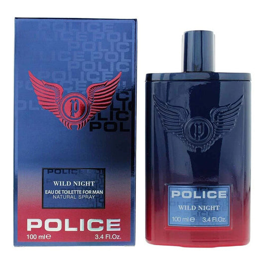 Police Men's Wild Night EDT Spray 3.4 oz Fragrances - Luxurious Fragrance Available Online in Hong Kong & China