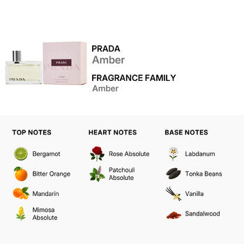 Prada Ladies Amber EDP Spray 2.7 oz - Luxurious Fragrance Available Online in Hong Kong & China
