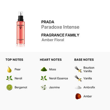 Prada Ladies Paradoxe Intense EDP 3.4 oz Refill Fragrances (Wholesale) - Luxurious Fragrance Available Online in Hong Kong & China