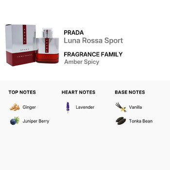 Prada Luna Rossa Sport / Prada EDT Spray 1.7 oz (50 ml) (m) - Luxurious Fragrance Available Online in Hong Kong & China