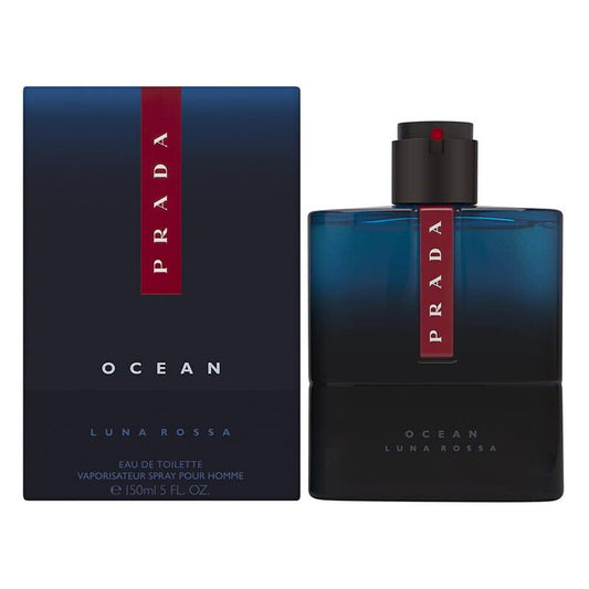 Prada Men's Luna Rossa Ocean EDT 5.0 oz Refill Fragrances - Luxurious Fragrance Available Online in Hong Kong & China