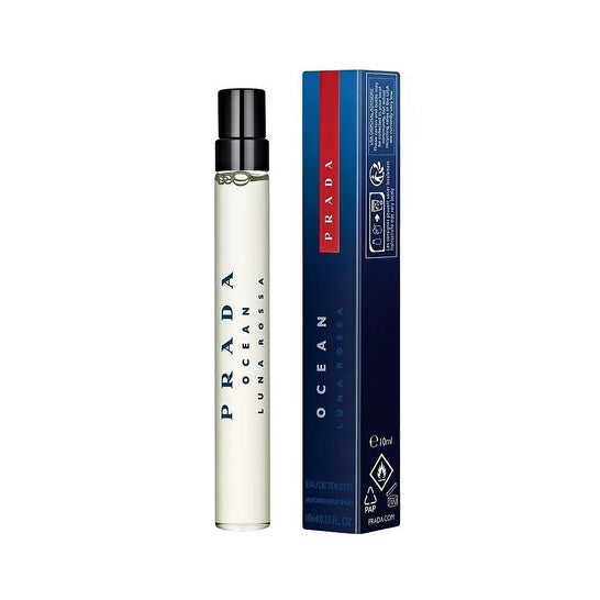Prada Men's Luna Rossa Ocean EDT Spray 0.33 oz Fragrances - Luxurious Fragrance Available Online in Hong Kong & China