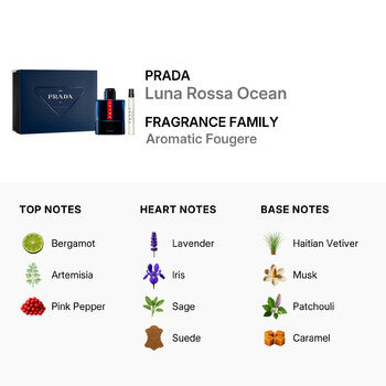 Prada Men's Luna Rossa Ocean Gift Set - Luxurious Fragrance Available Online in Hong Kong & China