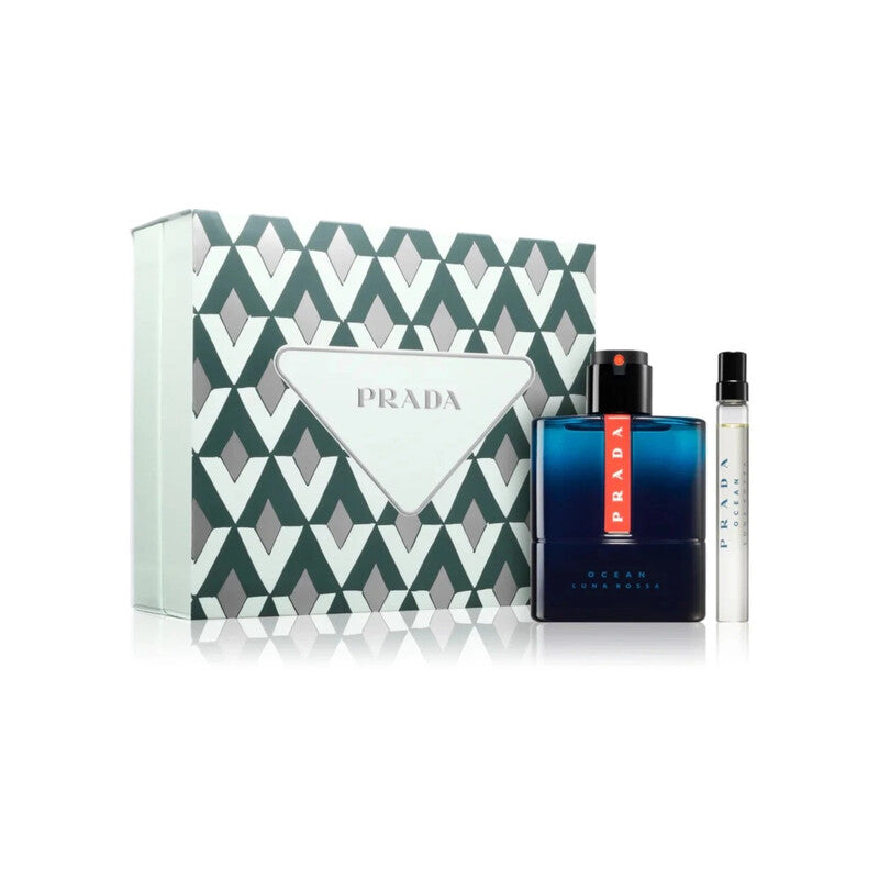 Prada Men's Luna Rossa Ocean Gift Set Fragrances - Luxurious Fragrance Available Online in Hong Kong & China