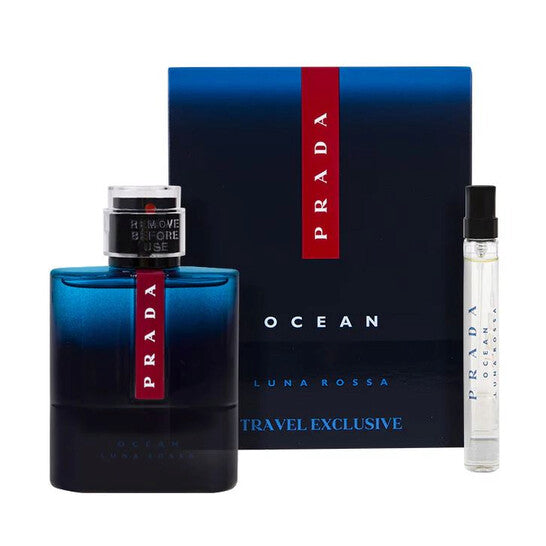 Prada Men's Luna Rossa Ocean Gift Set - Luxurious Fragrance Available Online in Hong Kong & China