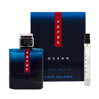 Prada Men's Luna Rossa Ocean Gift Set (Wholesale) - Luxurious Fragrance Available Online in Hong Kong & China