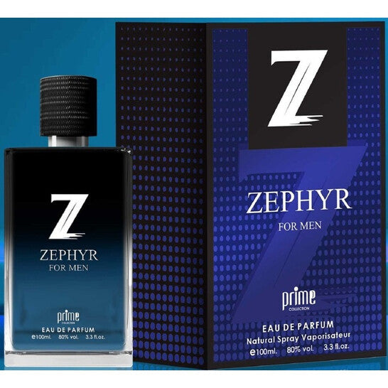 Prime Collection Men's Zephyr EDP Spray 3.3 oz Fragrances (Wholesale) - Luxurious Fragrance Available Online in Hong Kong & China