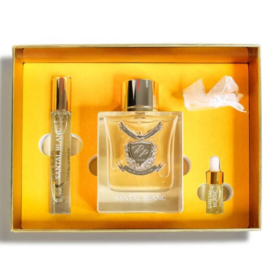 Private Perfumer Unisex Santal Blanc 3pcs EDP Gift Set Fragrances (Wholesale) - Luxurious Fragrance Available Online in Hong Kong & China