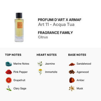 Profumi D'Art X Armaf Unisex Art 11 - Acqua Tua EDP Spray 3.6 oz (Wholesale) - Luxurious Fragrance Available Online in Hong Kong & China