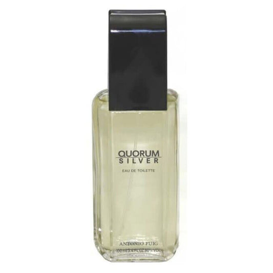 Puig Men's Quorum Silver EDT 3.4 oz (Tester) Fragrances (Wholesale) - Luxurious Fragrance Available Online in Hong Kong & China