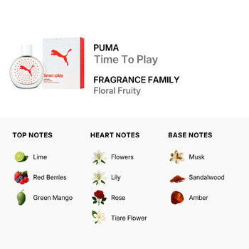 Puma Ladies Time To Play EDT Spray 3 oz Fragrances (Wholesale) - Luxurious Fragrance Available Online in Hong Kong & China