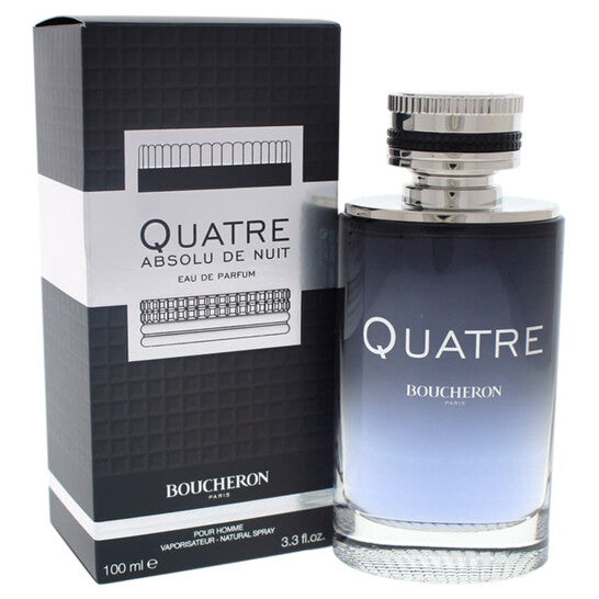 Boucheron Quatre Absolu De Nuit / Boucheron EDP Spray 3.3 oz (100 ml) (m) - Luxurious Fragrance Available Online in Hong Kong & China