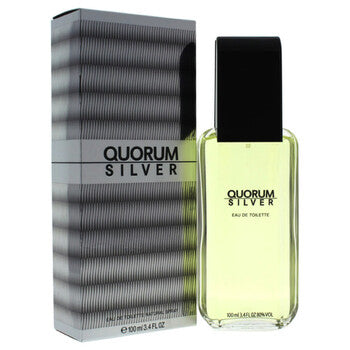 Puig Quorum Silver / Puig EDT Spray 3.4 oz (m) - Luxurious Fragrance Available Online in Hong Kong & China