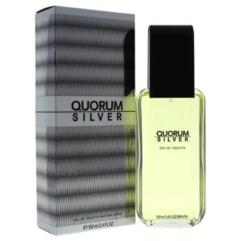 Puig Quorum Silver / Puig EDT Spray 3.4 oz (m) (Wholesale) - Luxurious Fragrance Available Online in Hong Kong & China