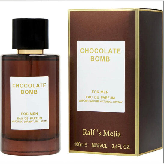 Ralf'S Mejia Men's Chocolate Bomb EDT Spray 3.4 oz Fragrances (Wholesale) - Luxurious Fragrance Available Online in Hong Kong & China