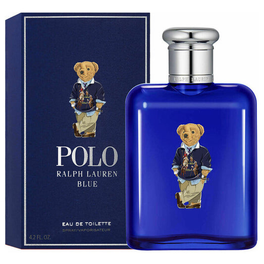 Ralph Lauren Men's Holiday Bear Edition Polo Blue EDT Spray 4.2 oz Fragrances - Luxurious Fragrance Available Online in Hong Kong & China