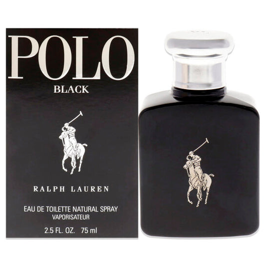 Ralph Lauren Men's Polo Black EDT Spray 2.5 oz Fragrances - Luxurious Fragrance Available Online in Hong Kong & China