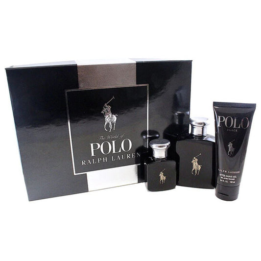 Ralph Lauren Men's Polo Black Gift Set Fragrances - Luxurious Fragrance Available Online in Hong Kong & China