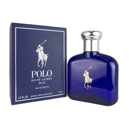 Ralph Lauren Men's Polo Blue EDT Spray 2.5 oz Fragrances - Luxurious Fragrance Available Online in Hong Kong & China