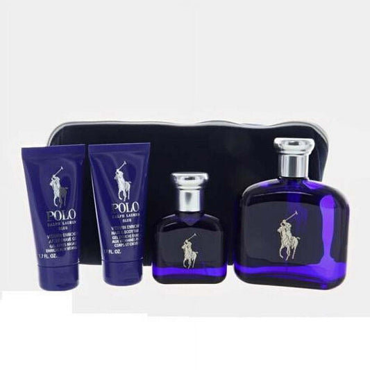 Ralph Lauren Men's Polo Blue Gift Set Fragrances - Luxurious Fragrance Available Online in Hong Kong & China