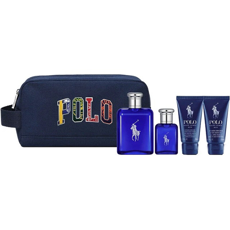 Ralph Lauren Men's Polo Blue Gift Set Fragrances - Luxurious Fragrance Available Online in Hong Kong & China