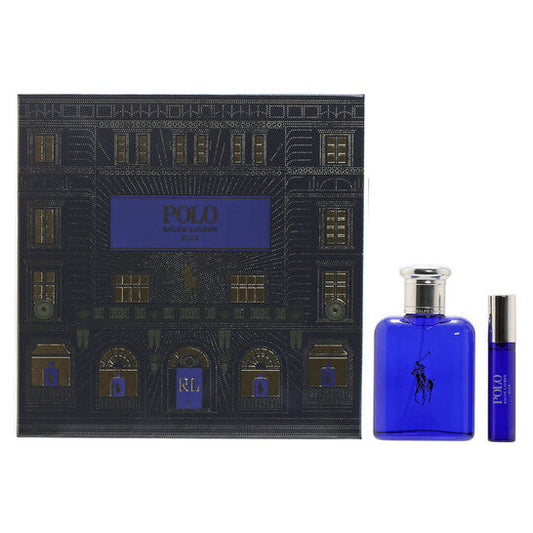 Ralph Lauren Men's Polo Blue 2pcs EDT Gift Set Fragrances (Wholesale) - Luxurious Fragrance Available Online in Hong Kong & China