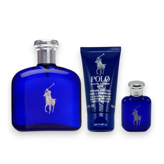 Ralph Lauren Men's Polo Blue Gift Set - Luxurious Fragrance Available Online in Hong Kong & China