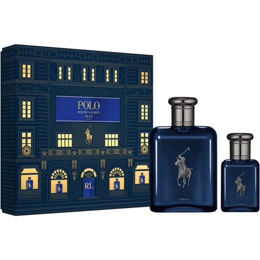 Ralph Lauren Men's Polo Blue Parfum Gift Set - Luxurious Fragrance Available Online in Hong Kong & China