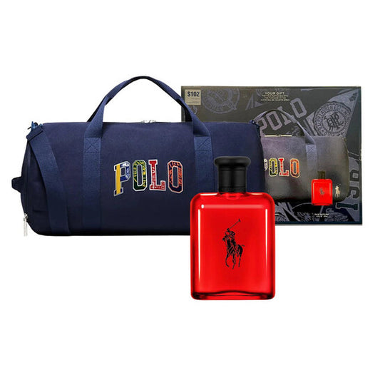 Ralph Lauren Men's Polo Red Gift Set Fragrances - Luxurious Fragrance Available Online in Hong Kong & China