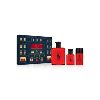Ralph Lauren Men's Polo Red 3pcs EDT Gift Set Fragrances (Wholesale) - Luxurious Fragrance Available Online in Hong Kong & China