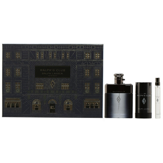 Ralph Lauren Men's Ralph's Club 3pcs EDT Gift Set Fragrances (Wholesale) - Luxurious Fragrance Available Online in Hong Kong & China